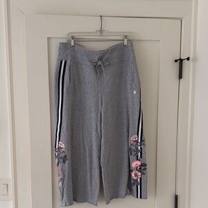 Gray Floral Women's Skirt